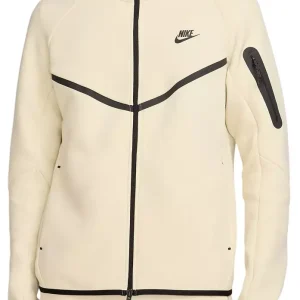 Nike Men's Tech Fleece Full-Zip Windrunner Hoodie - Lt Khaki