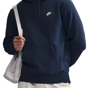 Nike Men's Club Fleece Hoodie - Obsidian